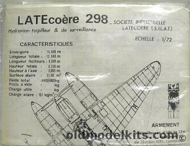 Unknown 1/72 Latecoere 298 Floatplane plastic model kit